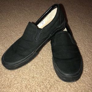 Blacked out Vans